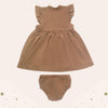 TWO MIX Short Sleeve Dress - Rok Bayi Perempuan - Rok Dress Anak Perempuan Rumah Santai usia 0-3 Tahun 4218