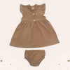 TWO MIX Short Sleeve Dress - Rok Bayi Perempuan - Rok Dress Anak Perempuan Rumah Santai usia 0-3 Tahun 4218