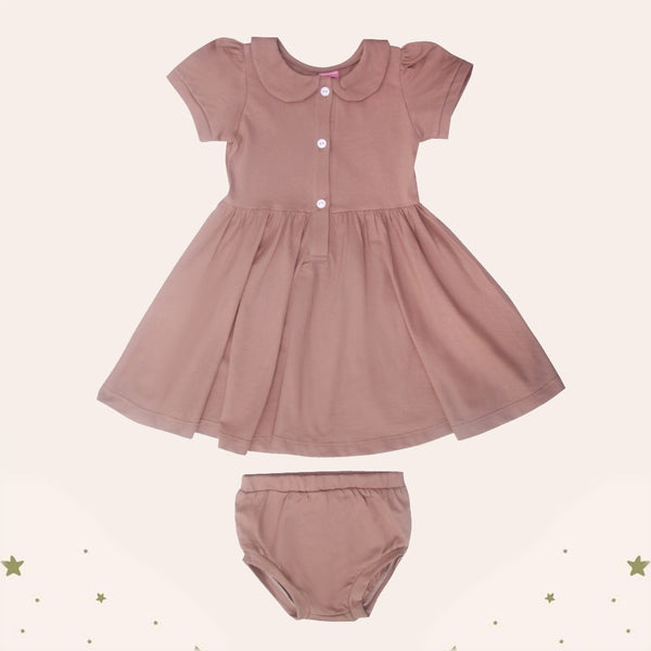 Two Mix Short Dress - Dress Bayi Perempuan - Rok Anak Perempuan 0Y - 3Y 4220