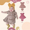 Two Mix Short Dress - Dress Bayi Perempuan - Rok Anak Perempuan 0Y - 3Y 4220