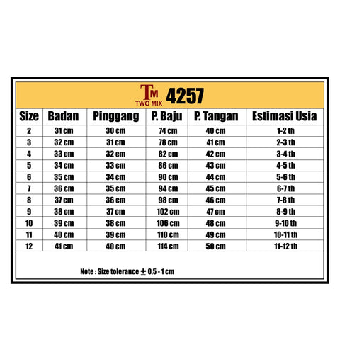 Two Mix Gamis Anak Perempuan - Baju Anak Muslim Bahan Kain Katun Madina  Usia 1-12 Tahun 4257