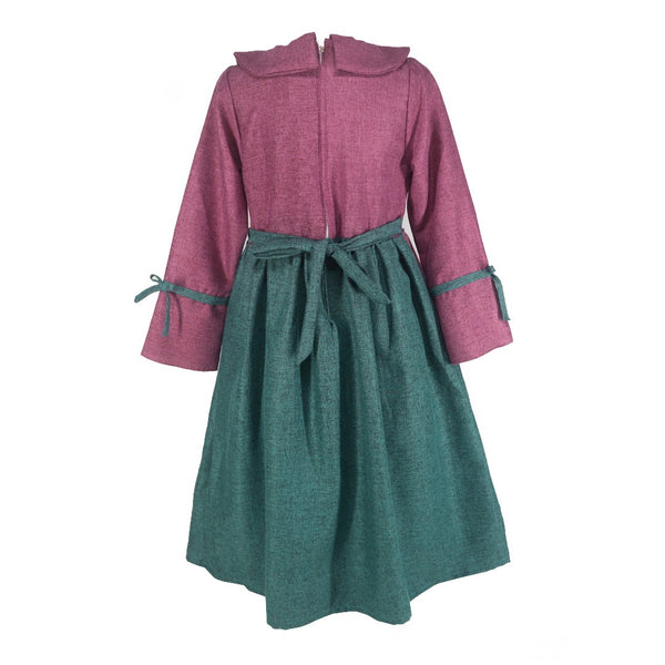 Two Mix Gamis Anak Perempuan - Baju Anak Muslim Bahan Kain Katun Madina  Usia 1-12 Tahun 4257