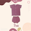 TWO MIX - Setelan Bayi Bahan Kaos Katun Kombed 0-2 Tahun - Set Baju Bayi 4264