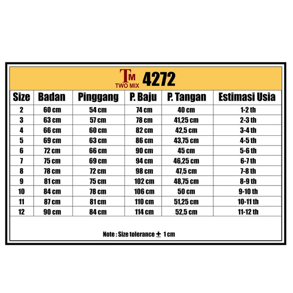 Two Mix Gamis Anak Perempuan Bahan Katun - Baju Anak Muslim Perempuan Usia 1-12 Tahun 4272