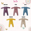 Two Mix Baju Jumper Bayi Unisex / Bodysuit Bayi Kaos Katun 0-2 Tahun 4293