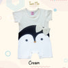 Two Mix - Baju Bayi Lucu Pinguin - Jumper Bayi Laki / Perempuan Katun 4303