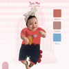 Two Mix Jumper Bayi Unisex Kaos Katun Print Jerapah - Hansop Bayi Lucu 0-2 Tahun 4304