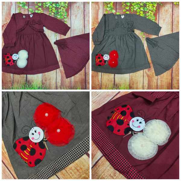 Two Mix Baju Muslim Anak Cewek Gamis Bayi Perempuan dj871