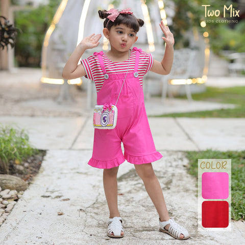 Two Mix Jumpsuit Anak - Baju Anak Perempuan usia 1-8 tahun 4183