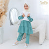 Two Mix - Setelan Gamis Dewasa Anak Couple Perempuan - Stelan Baju Muslim Couple Ibu Anak Cewek 4357