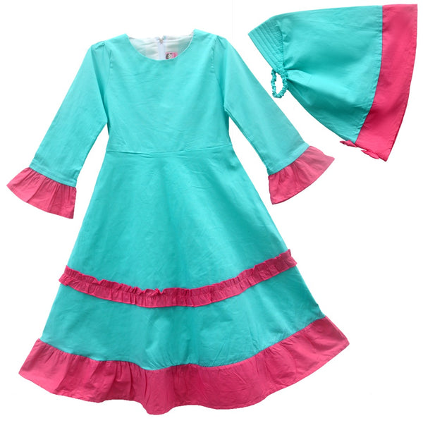 Two Mix Gamis Anak Perempuan 2993