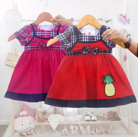 Two Mix Dress Bayi 2815