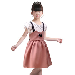 Two Mix Dress Anak 2987