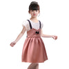 Two Mix Dress Anak 2987