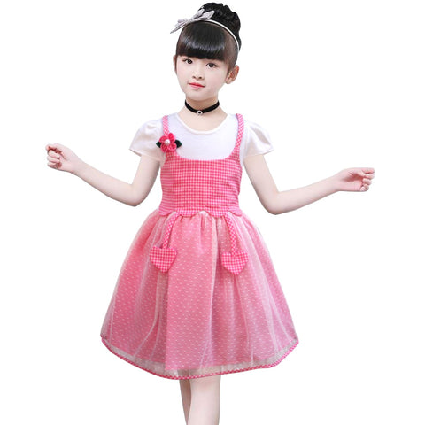 Two Mix Dress Anak 4041