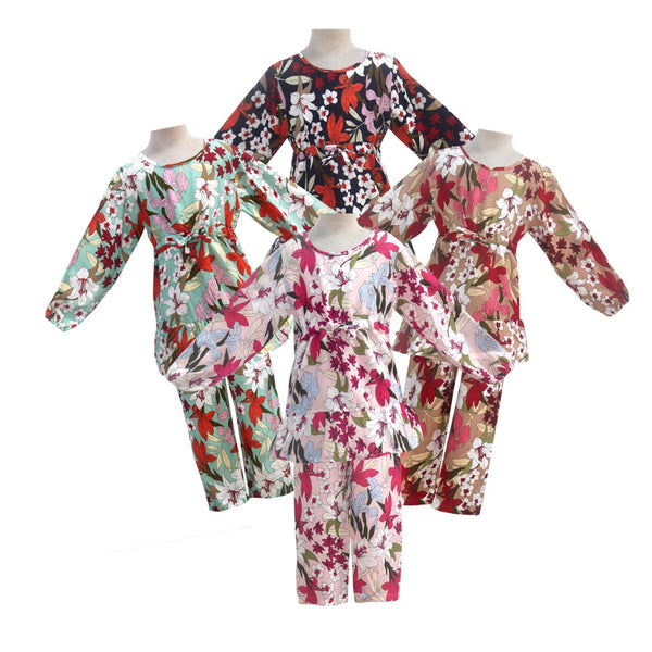 Two Mix Setelan Anak Muslim Perempuan 4100