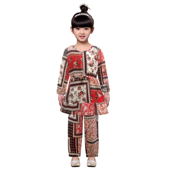 Two Mix Setelan Anak Muslim Perempuan 4100