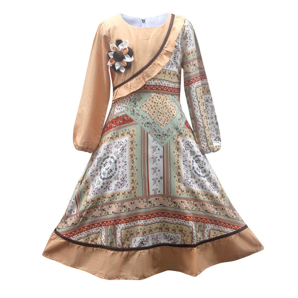 Two Mix Gamis Anak Perempuan 4005