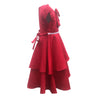 Two Mix Dress Anak Perempuan Bahan Satin Premium Usia 1-12 Tahun Y876