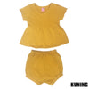 Two Mix - Setelan Anak Perempuan Bahan Kaos Katun Combed Usia 1-3 Tahun 4267
