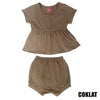 Two Mix - Setelan Anak Perempuan Bahan Kaos Katun Combed Usia 1-3 Tahun 4267