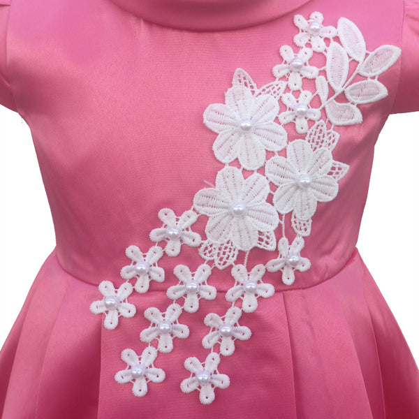 Two Mix  - Dress Anak Perempuan Bahan Satin 1-12 Tahun Y877
