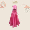 Two Mix  - Dress Anak Perempuan Bahan Satin 1-12 Tahun Y877