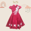 Two Mix  - Dress Anak Perempuan Bahan Satin 1-12 Tahun Y877