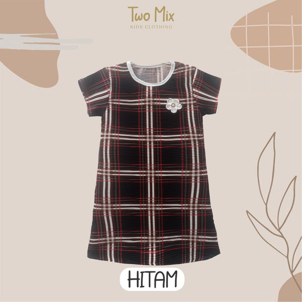 TWO MIX - Dress Anak Cewek Naik Turun - Baju Anak Perempuan Viral Naik Turun 1-12 Tahun 4318