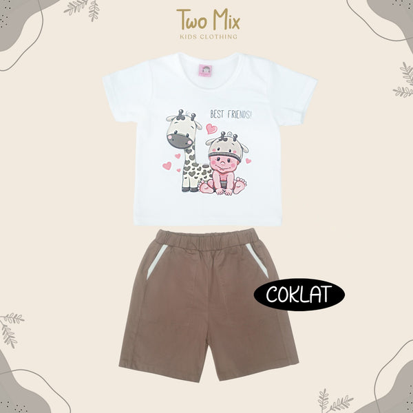 Two Mix Setelan Anak Perempuan Usia 1-8 4205-4225