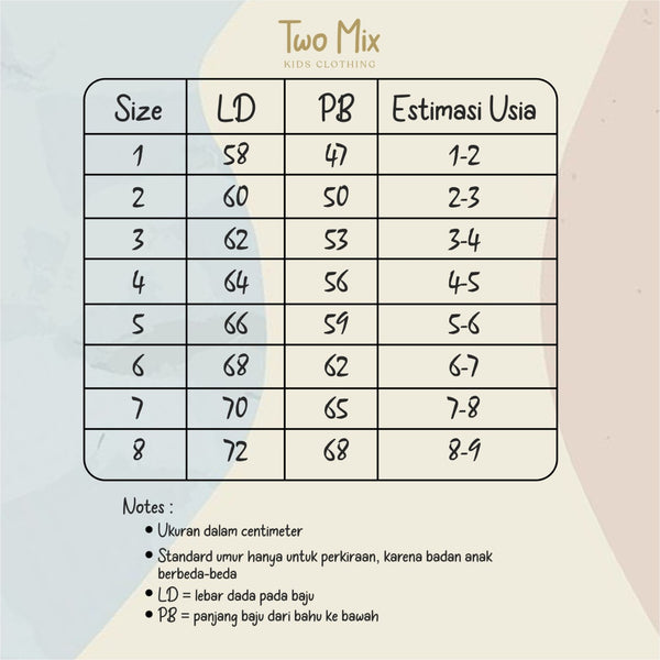 Two Mix - Dress Anak Perempuan Lucu Bahan Kaos - Baju Anak Perempuan Tas Lucu 1-8 Tahun 4283