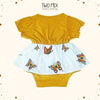 Two Mix - Jumper Bayi Perempuan Newborn / Jumpsuit Baju Bayi Cewek / Romper Playsuit Baby 0-12 Bulan 4353