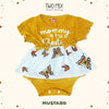 Two Mix - Jumper Bayi Perempuan Newborn / Jumpsuit Baju Bayi Cewek / Romper Playsuit Baby 0-12 Bulan 4353