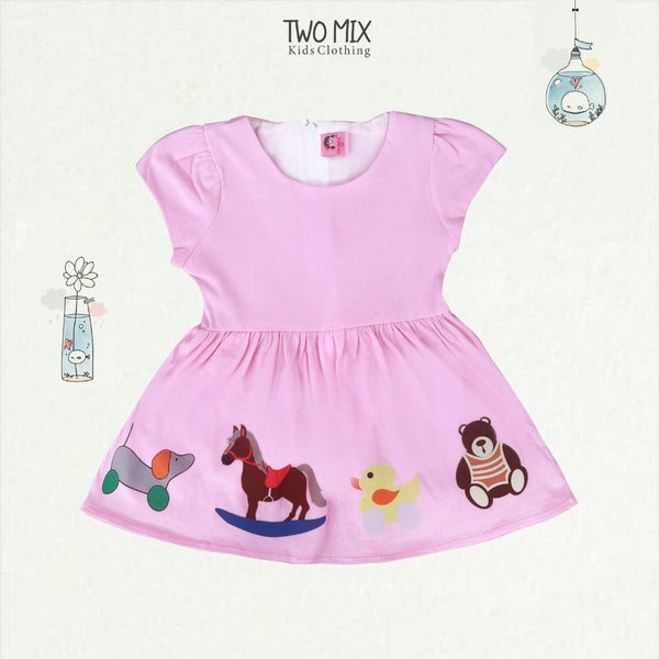 Two Mix - Baju Dress Bayi Perempuan Cewek Lucu 0-12 Bulan 4350