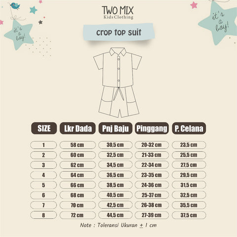 Two Mix - Baju Setelan Anak Perempuan Lucu 1-8 Tahun 4340