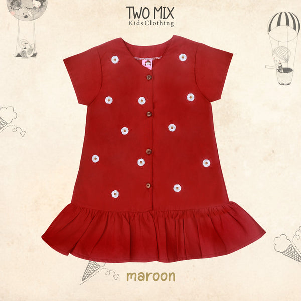 Two Mix - Dress Anak Perempuan Santai Harian 1-8 Tahun 4339