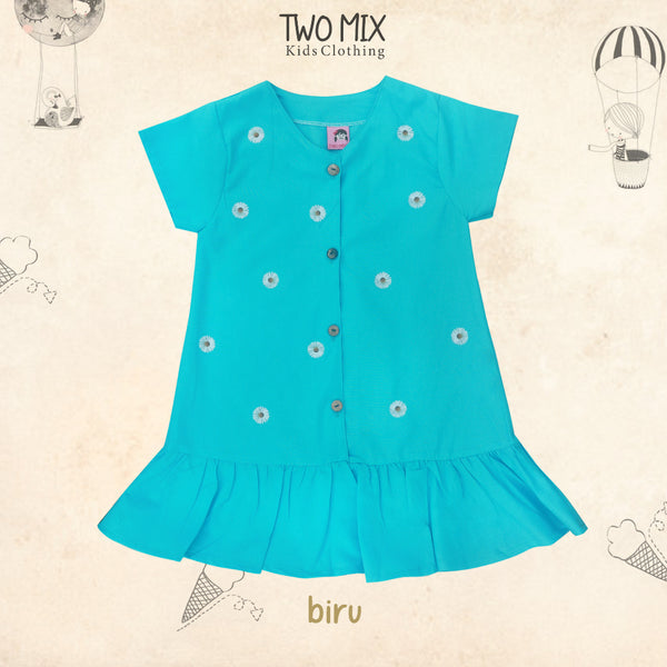 Two Mix - Dress Anak Perempuan Santai Harian 1-8 Tahun 4339