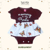 Two Mix - Jumper Bayi Perempuan Newborn / Jumpsuit Baju Bayi Cewek / Romper Playsuit Baby 0-12 Bulan 4353
