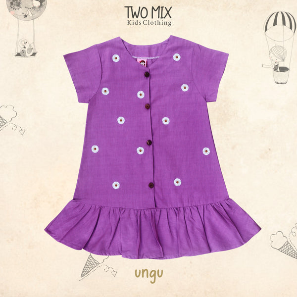 Two Mix - Dress Anak Perempuan Santai Harian 1-8 Tahun 4339