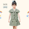 Two Mix - Setelan Anak Perempuan Kotak - Stelan Baju Anak Cewek Lucu Fashion 1-6 Tahun 4365A