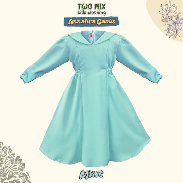 Two Mix - Raya Collection 2024 - Baju Gamis Anak Perempuan Muslim Lebaran 1-12 Tahun 4398
