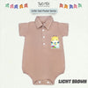 Two Mix - Baju Jumper Bayi Playsuit  - Collar Suit Lucu Laki Laki / Perempuan 0 1 2 Tahun 4302