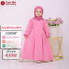 Two Mix - Raya Collection 2024 - Baju Gamis Anak Perempuan Muslim Lebaran 1-12 Tahun 4398