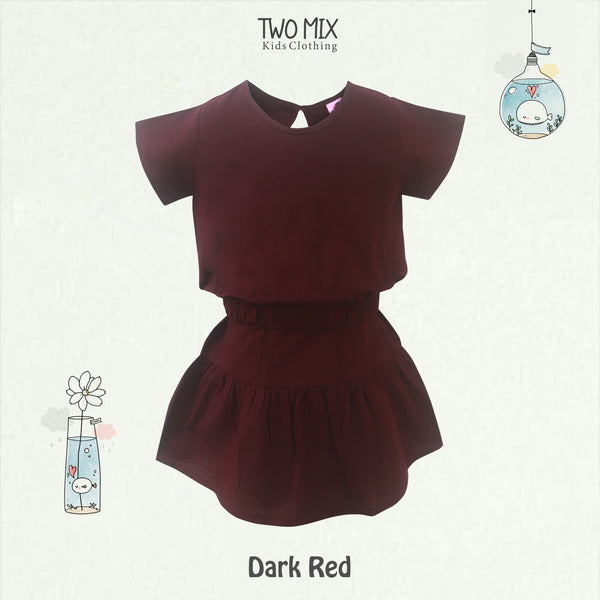 Two Mix - Baju Anak Perempuan Setelan Katun 1-8 Tahun 4361A