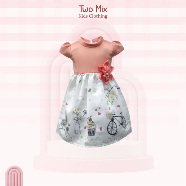 Two Mix Dress Anak Y862