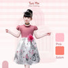 Two Mix Dress Anak Y862