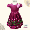 Two Mix - Dress Imlek Anak Perempuan - Gaun Anak Cewek Pesta Satin 1-12 Tahun Y889
