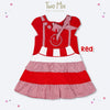 Two Mix Dress anak perempuan Fashion Termurah Y857