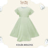 Two Mix - Elsa Dress Anak Perempuan Lebaran - Gaun Anak Cantik Fashion 1-2 Tahun 4395