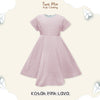 Two Mix - Elsa Dress Anak Perempuan Lebaran - Gaun Anak Cantik Fashion 1-2 Tahun 4395